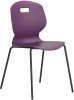 Arc 4 Leg Chair - 430mm Seat Height - Grape
