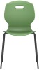 Arc 4 Leg Chair with Brace - 460mm Seat Height - Forest