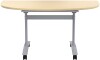TC One Tilting D-End Table 1400 x 720 x 700mm - Maple (8-10 Week lead time)