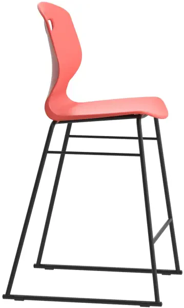 Arc High Chair - 685mm Seat Height - Coral