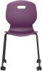 Arc Mobile Chair - 460mm Seat Height - Grape