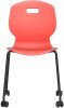Arc Mobile Chair - 460mm Seat Height - Coral