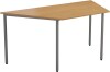 TC Multipurpose Trapezoidal Table - 1600 x 692mm - Oak