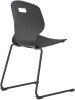 Arc Reverse Cantilever Chair - 460mm Seat Height - Anthracite