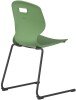 Arc Reverse Cantilever Chair - 460mm Seat Height - Forest
