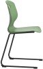 Arc Reverse Cantilever Chair - 430mm Seat Height - Forest
