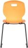 Arc Reverse Cantilever Chair - 430mm Seat Height - Marigold