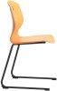 Arc Reverse Cantilever Chair - 460mm Seat Height - Marigold
