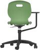 Arc Swivel Dynamic 3D Tilt Chair with Arm Tablet - 470-535mm Seat Height - Forest