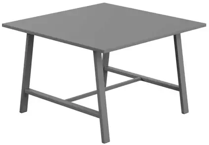 Titan Low Maker Rectangular Table - 1200 x 1000mm - Anthracite