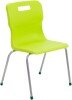 Titan 4 Leg Classroom Chair - (11-14 Years) 430mm Seat Height - Lime