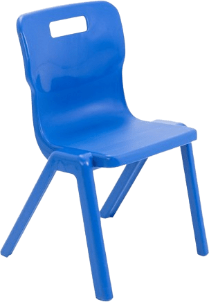 Titan One Piece Classroom Chair 8 11 Years 380mm Seat Height