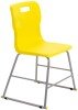 Titan High Chair - (8-11 Years) 560mm Seat Height - Yellow