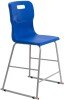 Titan High Chair - (11-14 Years) 610mm Seat Height - Blue