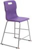 Titan High Chair - (11-14 Years) 610mm Seat Height - Purple