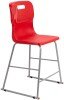 Titan High Chair - (11-14 Years) 610mm Seat Height - Red