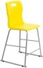 Titan High Chair - (11-14 Years) 610mm Seat Height - Yellow