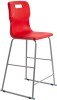 Titan High Chair - (14+ Years) 685mm Seat Height - Red