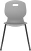 Arc Reverse Cantilever Chair - 430mm Seat Height - Grey